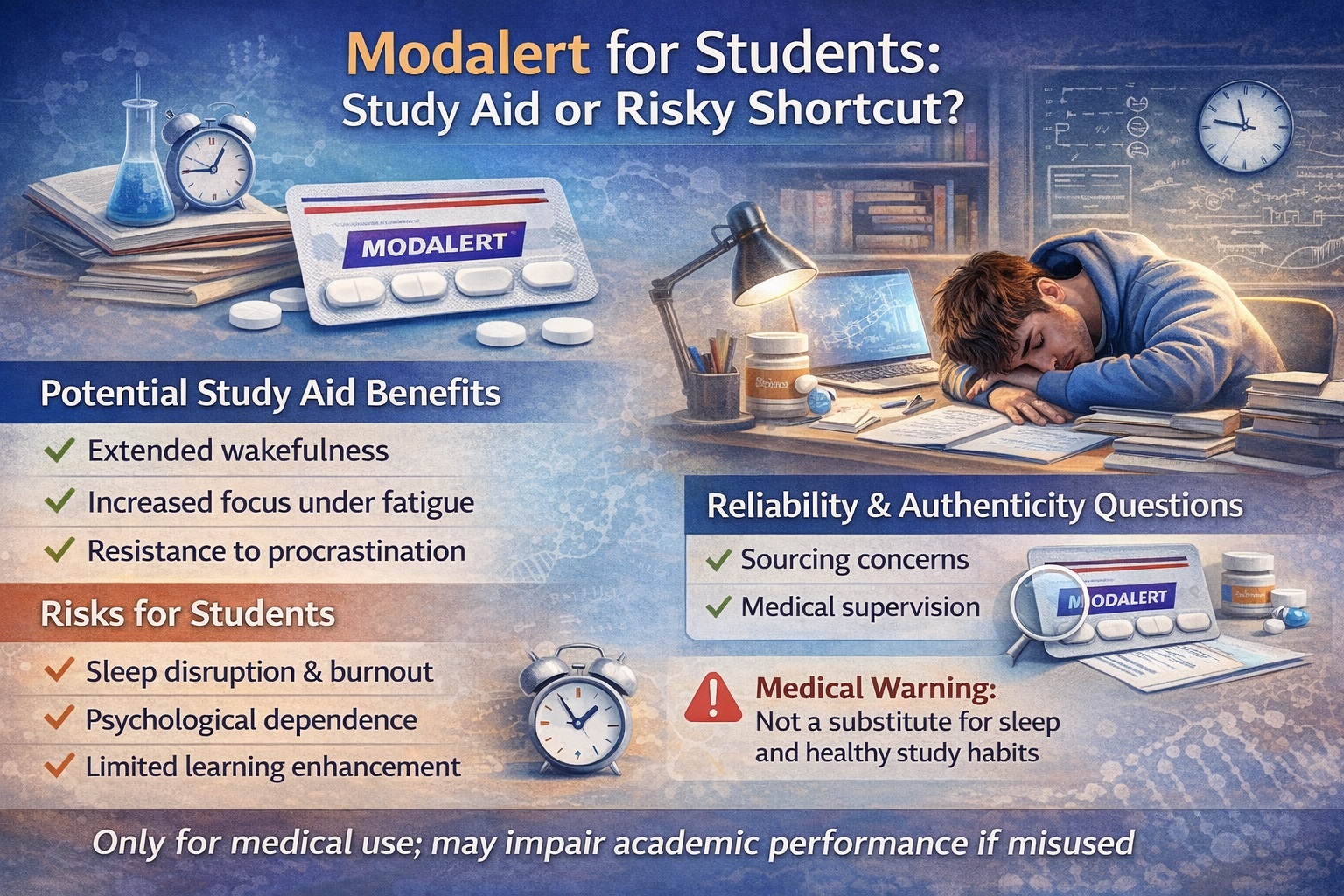 Modalert for Students: Study Aid or Risky Shortcut?